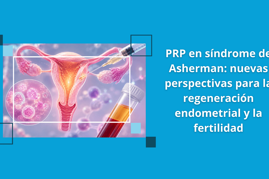 Regeneración endometrial mediante plasma rico en plaquetas.