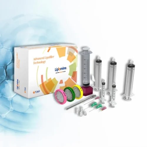 Kit de lipotransferencia y lipofilling Lipomine